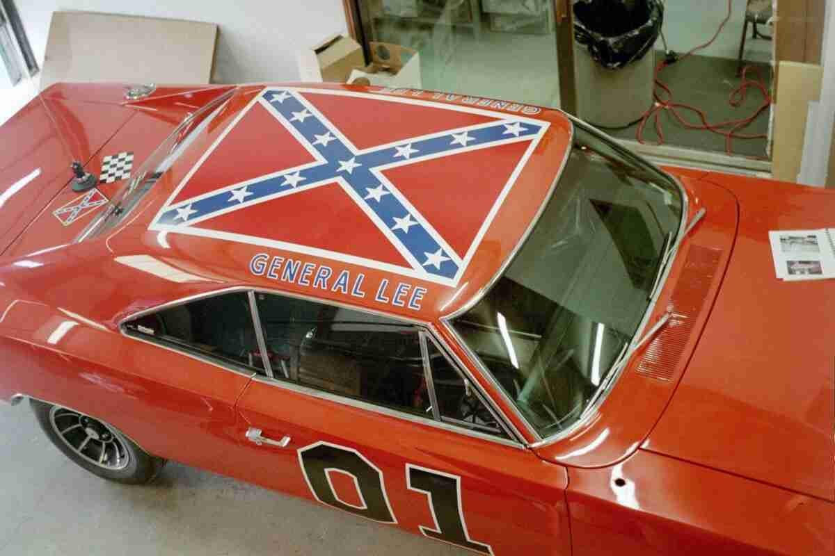 Dukes Of Hazzard General Lee Roff Banner 01 DECAL SET