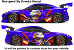 Lıght Yagami | Anime Car Wrap | Anime Car Decals | Vinyl stickers | Large decal | Charger, Challenger, Mustang, Camaro, Anime Cartoon - Evreka Decal