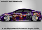 Iron Man, Car Livery, Cast Vinyl Wrap, Universal Size, Car Wrap, Car Decal, Car Foil Design - Evreka Decal