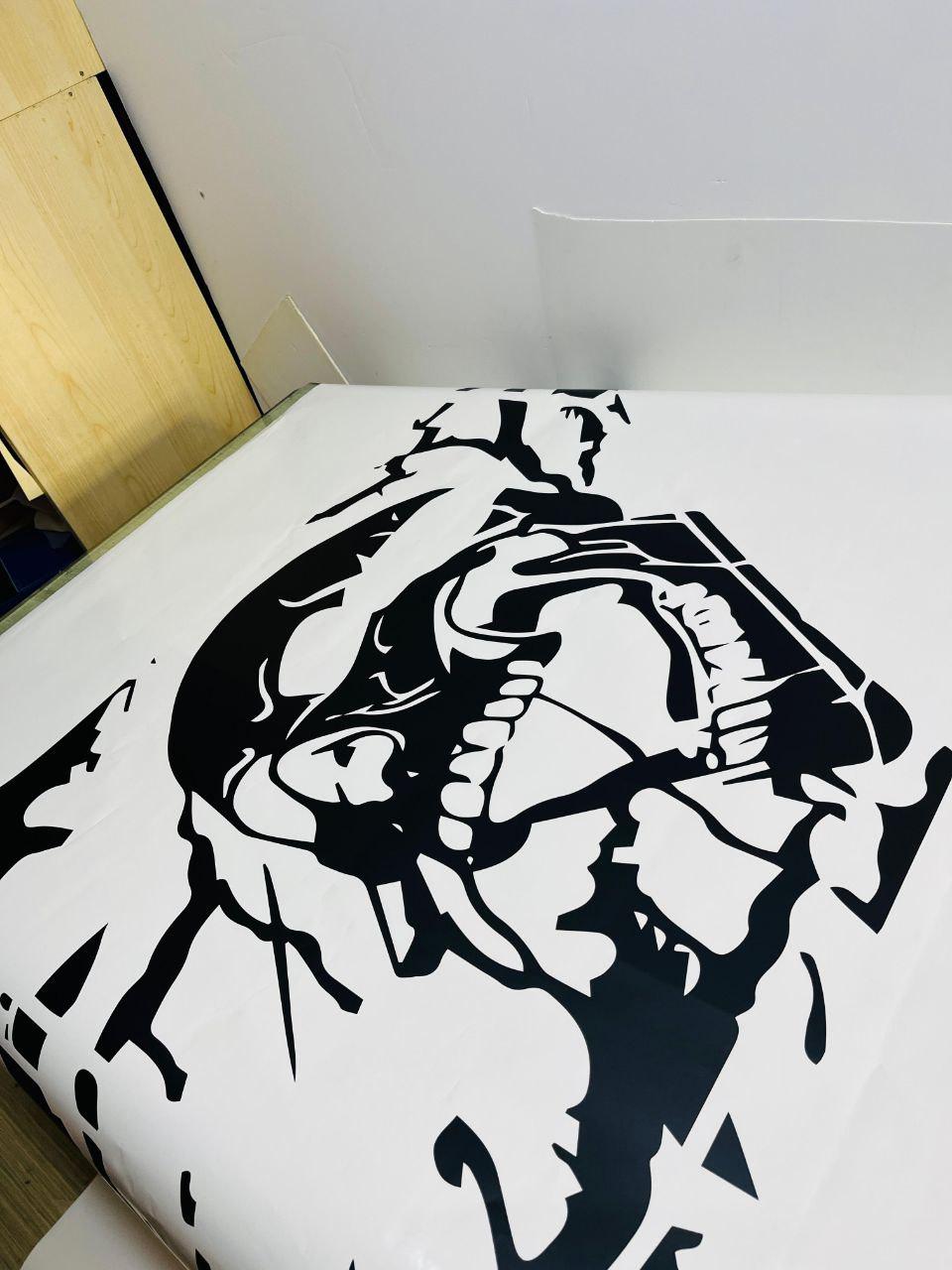 Factory Crafts Nightmare Side Graphic Kit Cast Vinyl Decal Wrap for Jeep Wrangler JL 4 Door - Evreka Decal