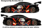 Lıght Yagami | Anime Car Wrap | Anime Car Decals | Vinyl stickers | Large decal | Charger, Challenger, Mustang, Camaro, Anime Cartoon - Evreka Decal