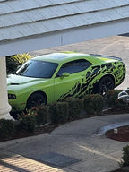 Nightmare side graphics, decals compatible with Dodge Challenger - Evreka Decal
