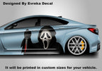 3D Scream, 3d Car Livery, Cast Vinyl Wrap, Universal Size, Car Wrap, 3d Car Decal, Car Foil Design - Evreka Decal