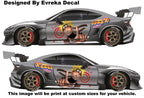 Naruto Car Wrap , Anime Car Wrap, Japanese Vehicle Shine, Cast Vinyl Wrap, Universal Size Naruto Anime Car Sticker gifts - Evreka Decal