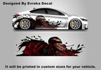 Carnage Car decal , American superhero the Marvel Comics character, Carnage Designed Car Livery, Cast Vinyl Wrap, Universal Size, Car Wrap - Evreka Decal
