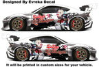 Harley Quinn, Car Livery, Cast Vinyl Wrap, Universal Size, Car Wrap, Car Decal, Car Foil Design - Evreka Decal