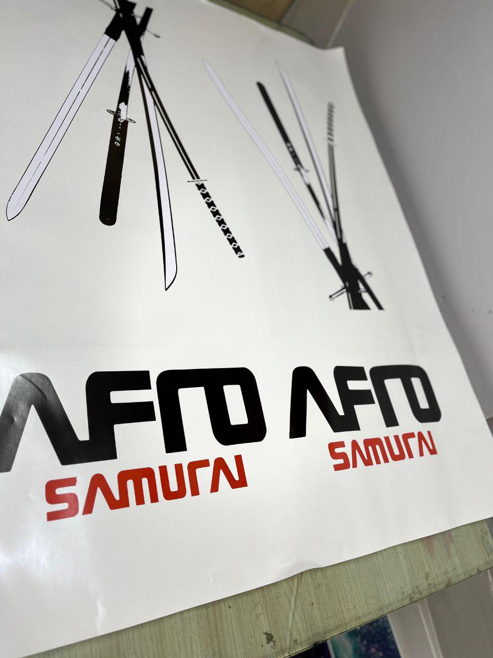 Afro Samurai Car Wrap, Japanese Vehicle Shine, Cast Vinyl Wrap, Universal Size afro Samurai Anime Car Sticker Car Decal - Evreka Decal