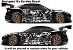 2X Trıbal Harley Quınn Graphıc Vınyl Decal TRUCK CAR SIDES - Evreka Decal