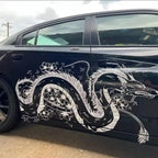 2x Large Anime Dragon Truck Car Sticker Decal Hood Door Body Side Manga Animal Vinyl for Bumper Jeep Ford - Evreka Decal