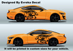 2x Horse Tribal Fits Ford Mustang Vinyl Decal Side Truck Car Vehicle Graphic - Evreka Decal
