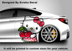 Hello Kitty Car Decals: Cuteness On the Go! Car Vinyl | Comics character, Designed Car Livery, Cast Vinyl Wrap