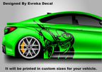 2 x Bumble Bee decal, INCLUDES Both Sides, kit for 2015-2020 Dodge Challenger Charger Hellcat SRT Scatpack Side Fender Vinyl Decal car decal