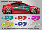 Dragon Car Decal: Universal Vehicle Side Graphics