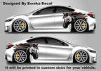 3D Horse Fits Ford Mustang Vinyl Decal Side Truck Car Vehicle Graphic
