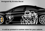 Harley Quinn Premium Customizable Vinyl Car Wrap - High-Quality Vehicle Wraps for Cars, Trucks, SUVs - Durable, Weather-Resistant Auto Wraps